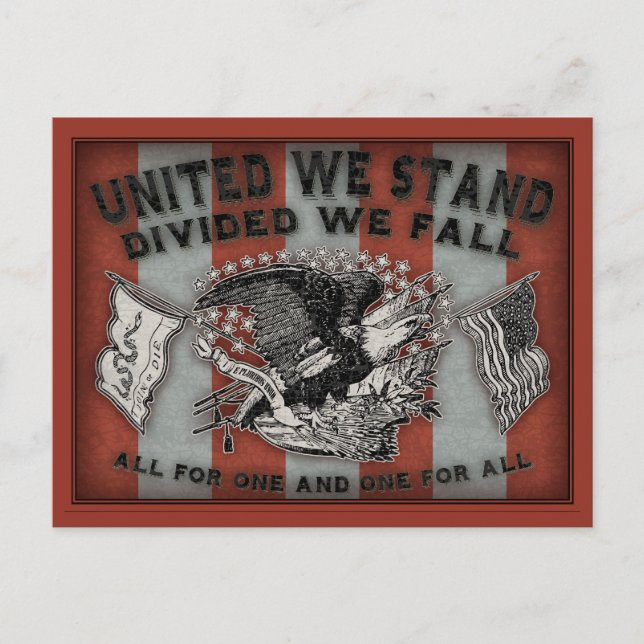 United We Stand Postcard (Front)