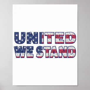 United we stand poster