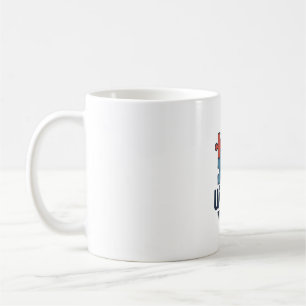 United We Stand Puzzle Piece Patriotic Shirt Desig Coffee Mug