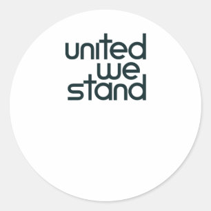 United We Stand Sticker 