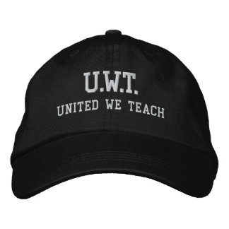 UNITED WE TEACH™ Embroidered Hat