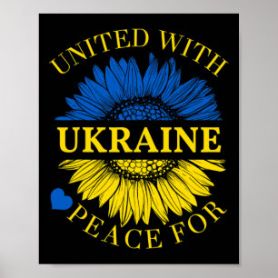 United With Ukraine Shirt  Poster