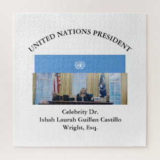 #UNITEDNATIONSPRESIDENT DR. #LAURAHCASTILLOS ESQ. JIGSAW PUZZLE