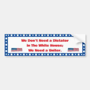 Uniter Bumper Sticker