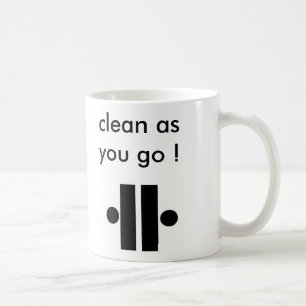 Unity2, Unity5, clean as you go !, wash cup aft...