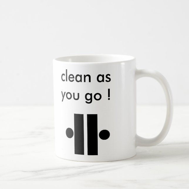 Unity2, Unity5, clean as you go !, wash cup aft... (Right)