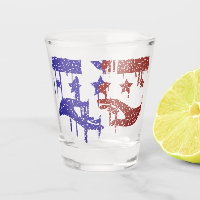 Unity Amidst Differences Shot Glass (Front)
