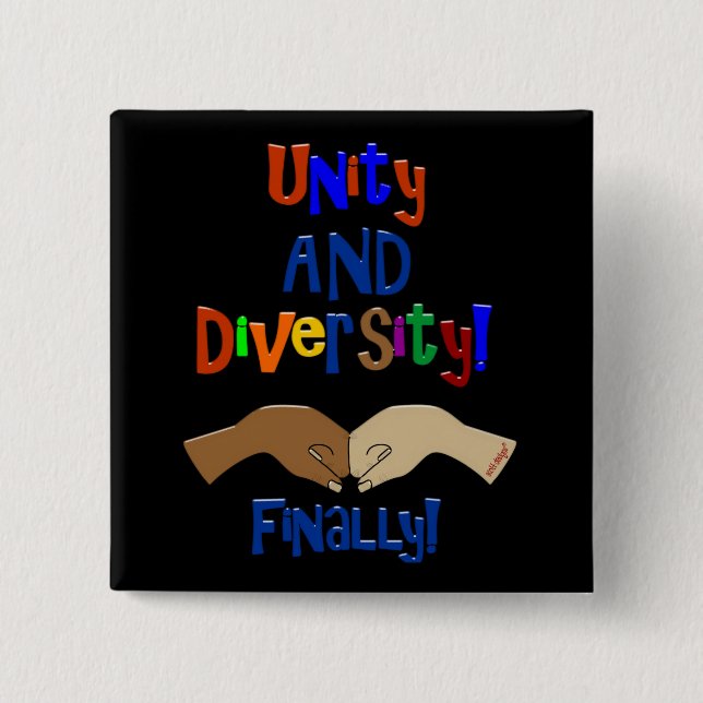 Unity and Diversity Buttons (Front)