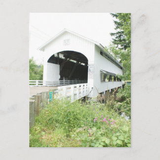 Unity Covered Bridge Postcard