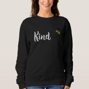 Unity Day kind Orange Anti Bullying Funny Bee Prem Sweatshirt