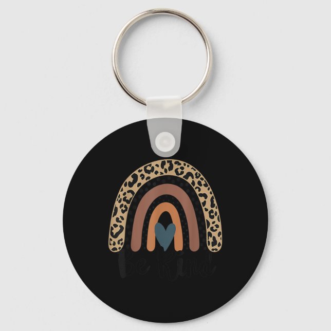 Unity Day Orange Anti Bullying Be Kind  Key Ring (Front)