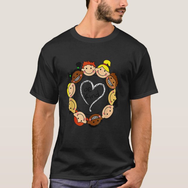 Unity Day Orange Be Kind Anti Bullying T-Shirt (Front)