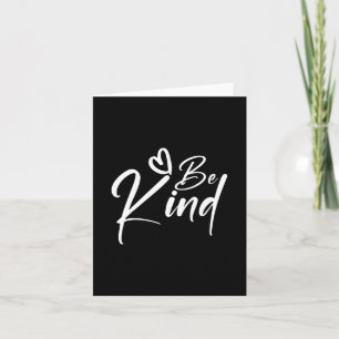 Unity Day Orange Be Kind Heart End Bullying Card