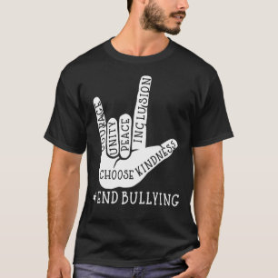 Unity Day Orange End Bullying Choose Kindness And T-Shirt