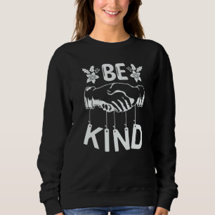 Unity Day Orange Hand Be Kind Anti Bullying Sweatshirt
