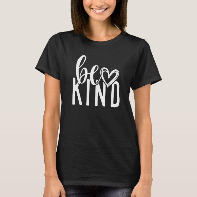 Unity Day Orange Heart Be Kind Anti Bullying T-Shirt (Front)