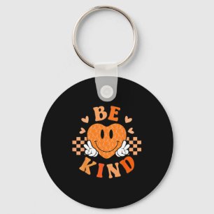 Unity Day Orange Heart Be Kind Anti Bullying Teach Key Ring