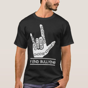 Unity Day Orange Kids 2022 Anti Bullying Love Sign T-Shirt