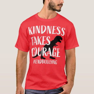 Unity Day Orange Kids Trex Kindness Anti Bullying T-Shirt