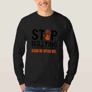 Unity Day Orange Stop Bullying Stand Up Speak Ou T-Shirt