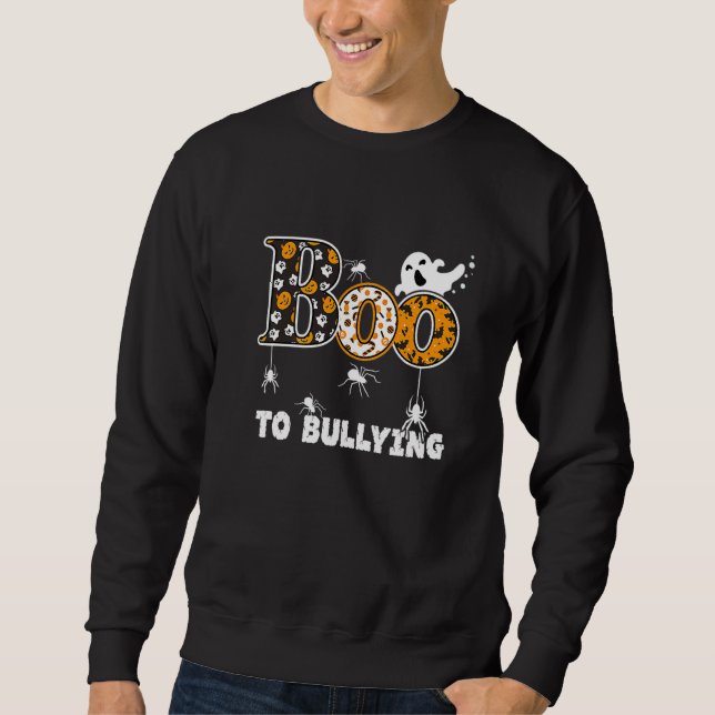 UNITY DAY Orange Tee Anti Bullying Be kind Boo To  (Front)