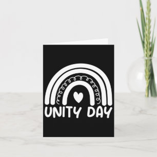 Unity Day Stop Bullying Kindness S Orange Unity Card