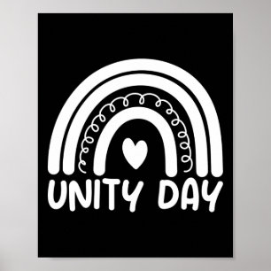 Unity Day Stop Bullying Kindness S Orange Unity Poster