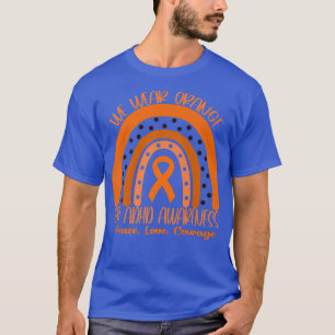 Unity Day We Wear Orange ADHD Awareness Peace Love T-Shirt