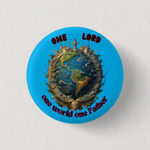 Unity equality 3 cm round badge