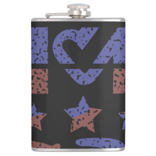 Unity in Action - A Beacon of Partnership Hip Flask