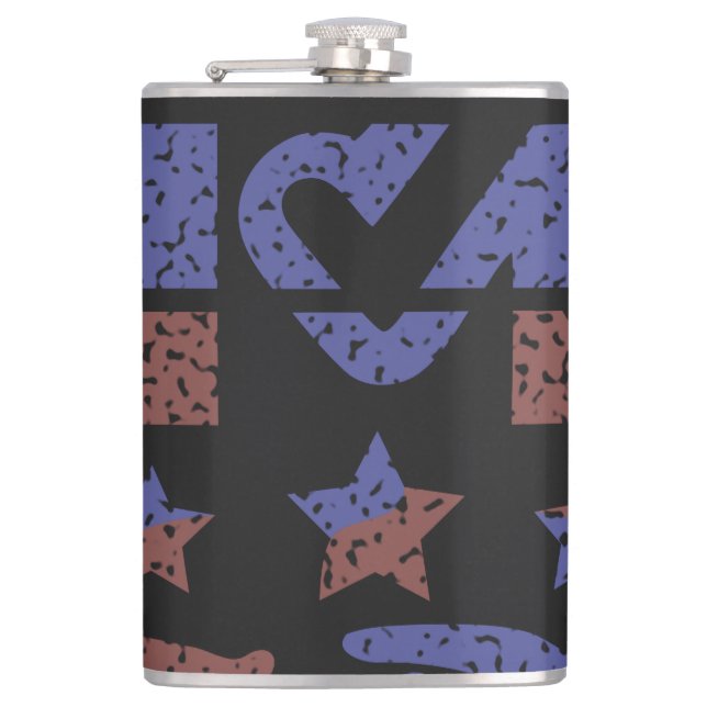 Unity in Action - A Beacon of Partnership Hip Flask (Front)