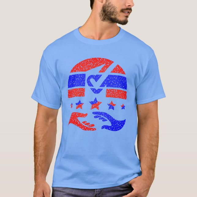Unity in Action - A Beacon of Partnership T-Shirt (Front)