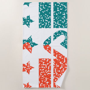 Unity in Action - A Modern Tribute Beach Towel