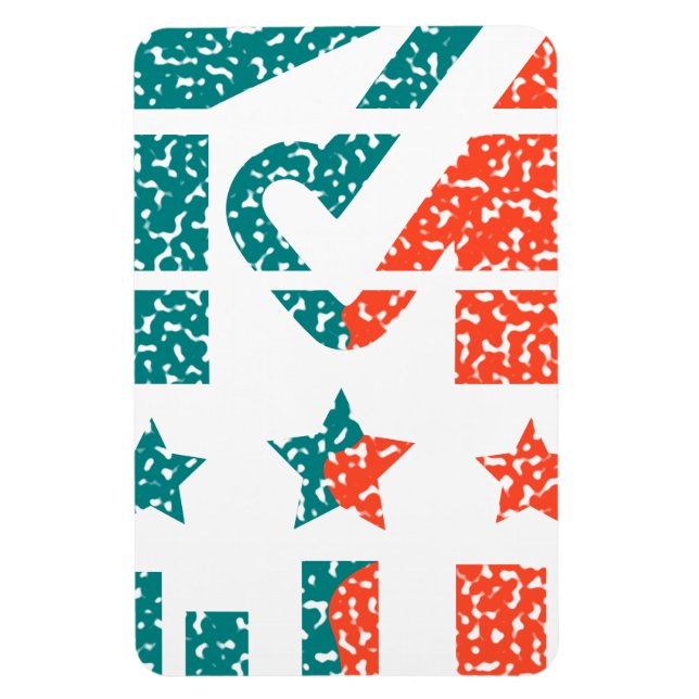 Unity in Action - A Modern Tribute Magnet (Vertical)