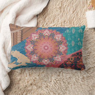 Unity in Design Cultural Fusion Throw Pillow