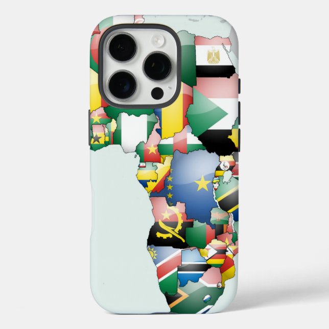 Unity in Diversity: Africa's Flags Collection Case-Mate iPhone Case (Back)