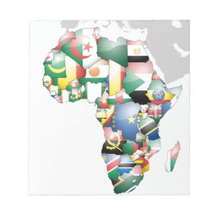 Unity in Diversity: Africa's Flags Collection Notepad