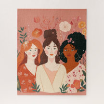 "Unity in Diversity" Puzzle Happy Women`s Day