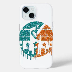 Unity in Motion - Drips of Democracy iPhone 15 Case