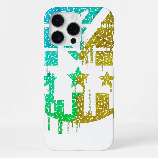 Unity in Motion - Drips of Democracy iPhone Case (Back)