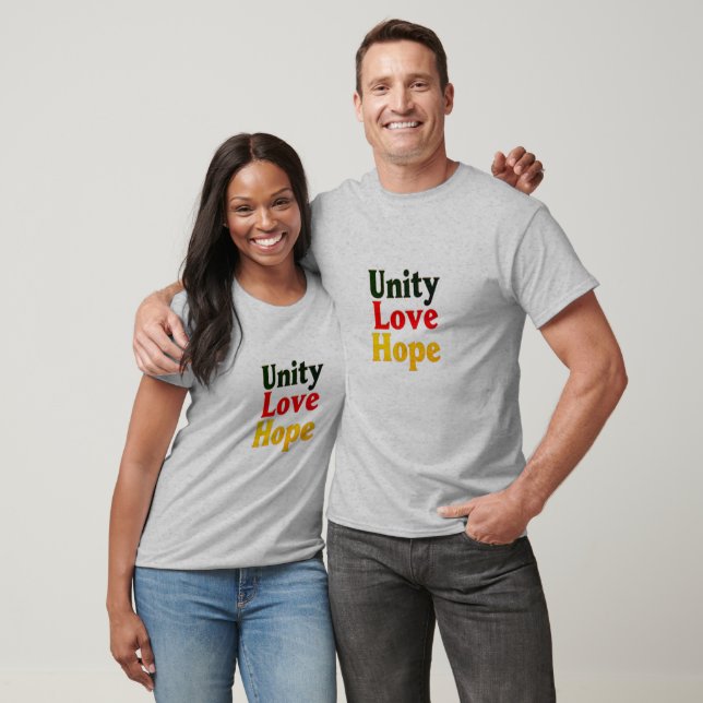 Unity love hope T-Shirt (Unisex)