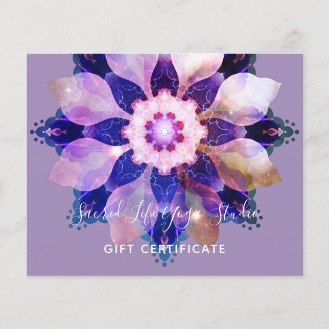 Unity Mandala Flyer (Front)