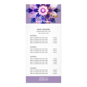 Unity Mandala Rack Card