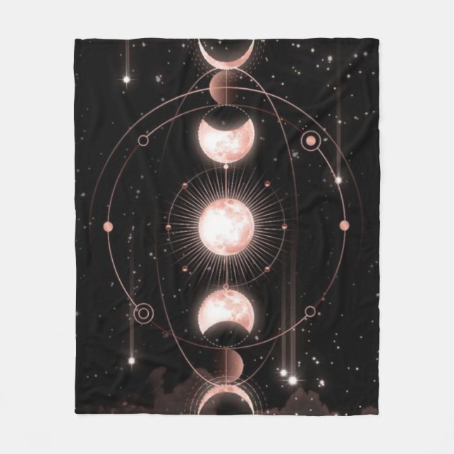 Unity of the Galaxy Fleece Blanket (Front)