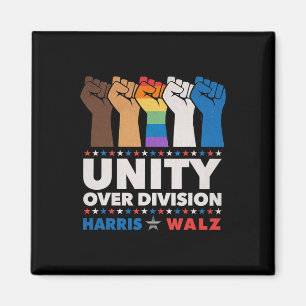 Unity Over Division Harris Wheimer 2024 2 Magnet