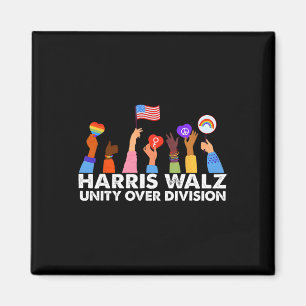 Unity Over Division Harris Wheimer 2024 3 Magnet