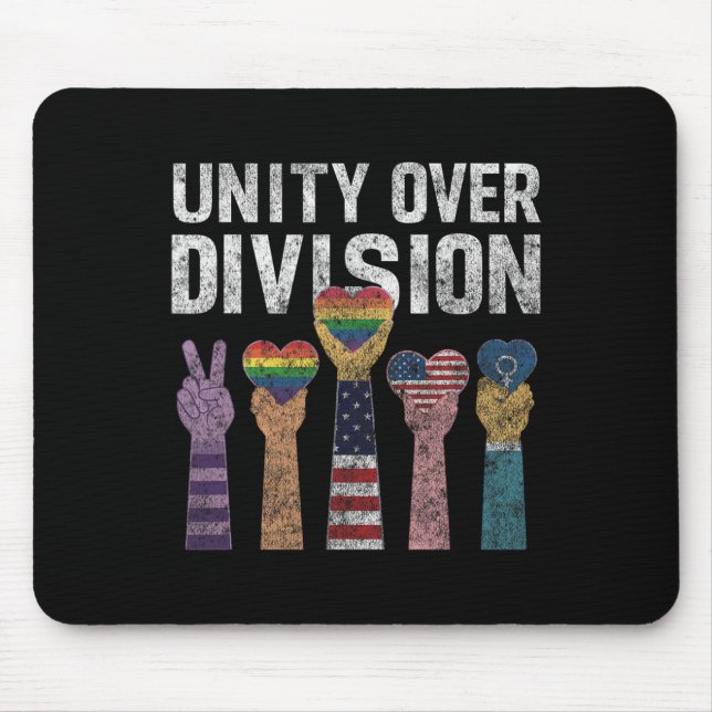 Unity Over Division Harris Wheimer For President 2 Mouse Pad (Front)