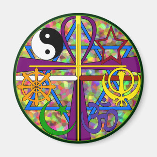 Unity Spiritual Symbols Magnet