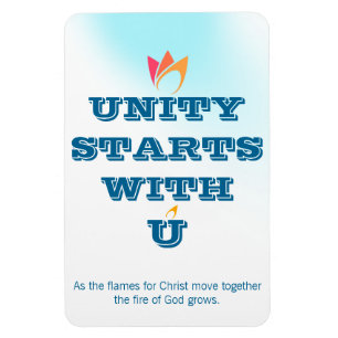 UNITY STARTS WITH U MAGNET