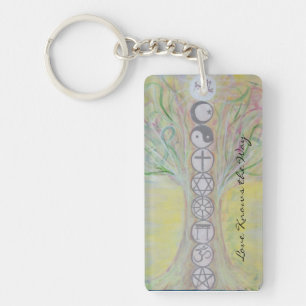 Unity Tree Key Chain - Love Knows the Way